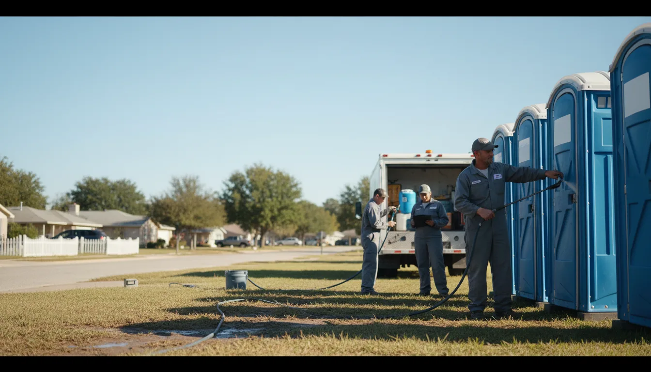 Long-Term Portable Toilet Rental in Notre Dame, IN near me